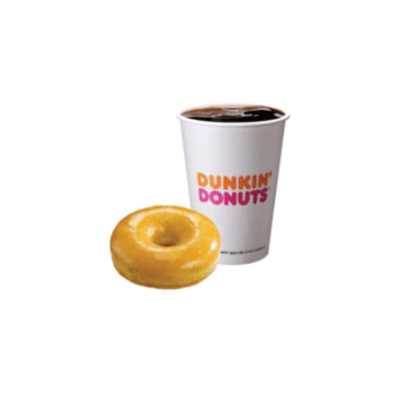 던킨 도너츠 커피&도넛 세트